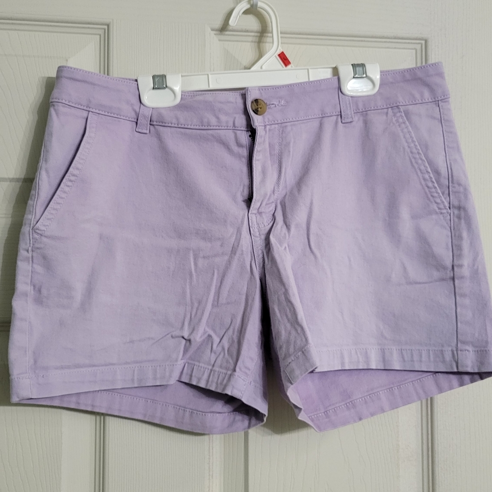 A.N.A Lavender Twill Shorts Size 8